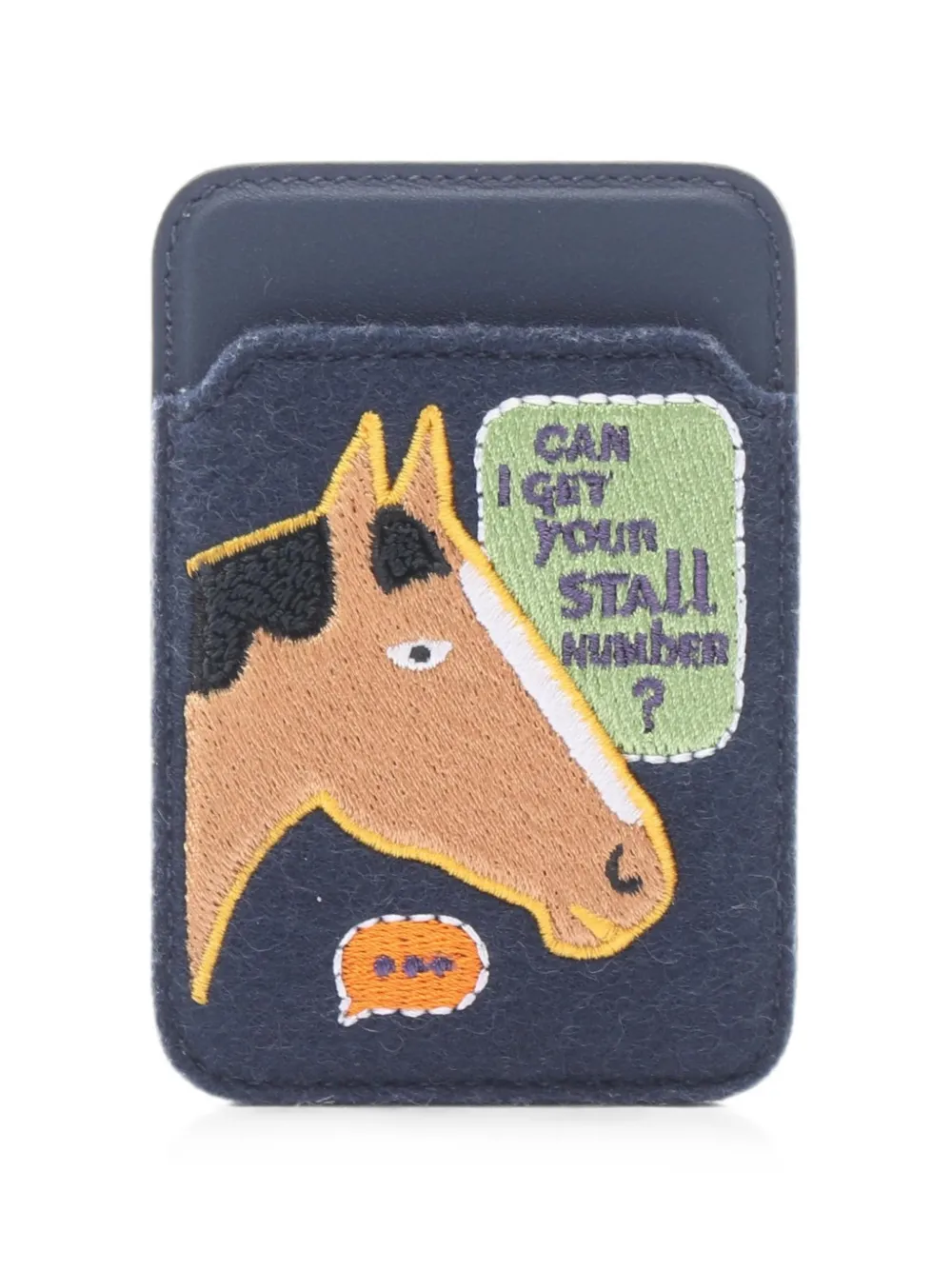 Hermès Pre-Owned 2024 MagSafe card case - Blu