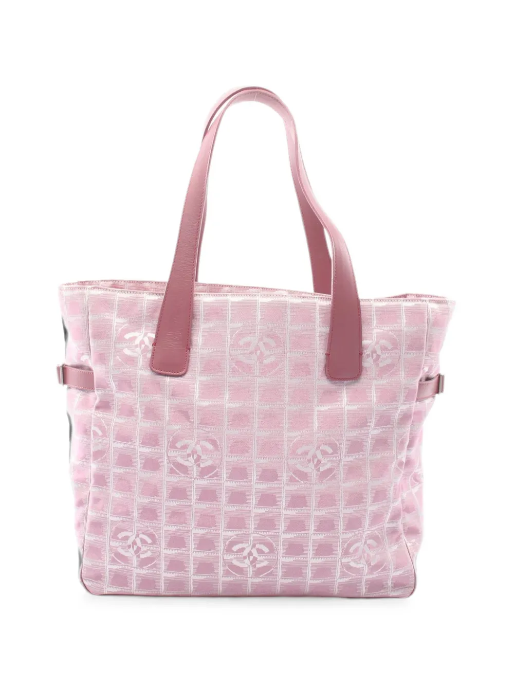 CHANEL Pre-Owned 2000-2002 New Travel Line GM tote bag - Rosa