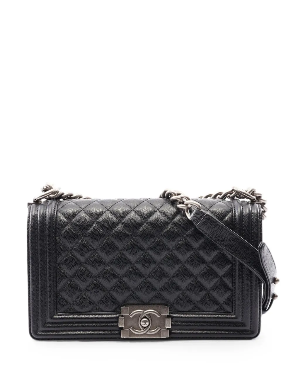 CHANEL Pre-Owned 2019 Boy Chanel shoulder bag - Nero