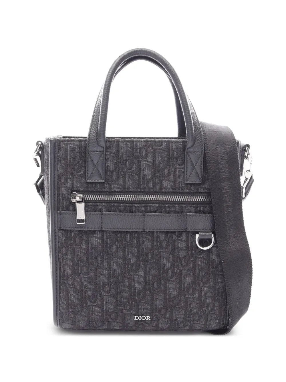 Christian Dior Pre-Owned 2000s Safari North-South Oblique two-way handbag - Schwarz
