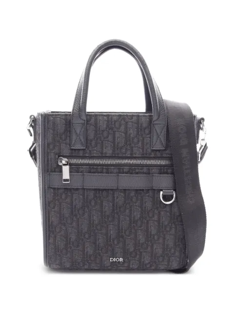 Christian Dior Pre-Owned 2000s Safari North-South Oblique two-way handbag