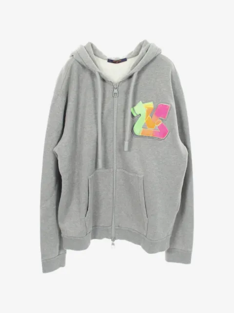 Louis Vuitton Pre-Owned 2010s graffiti-motif hoodie