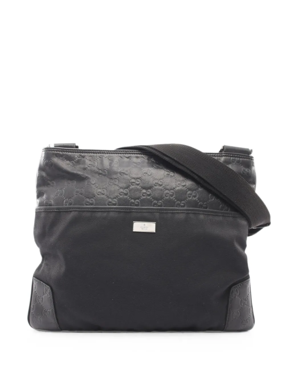 Gucci Pre-Owned 2000s Guccissima shoulder bag - Nero