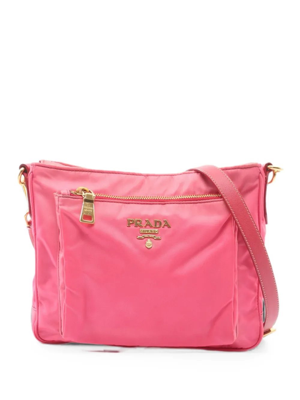 Prada Pre-Owned 2000s logo-detail cross body bag - Rosa