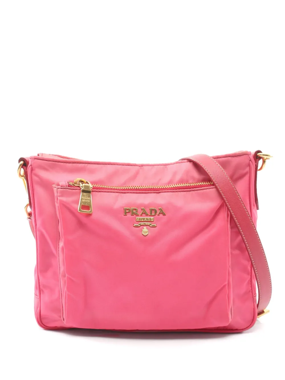 Prada Pre-Owned 2000s logo-detail cross body bag - Rosa