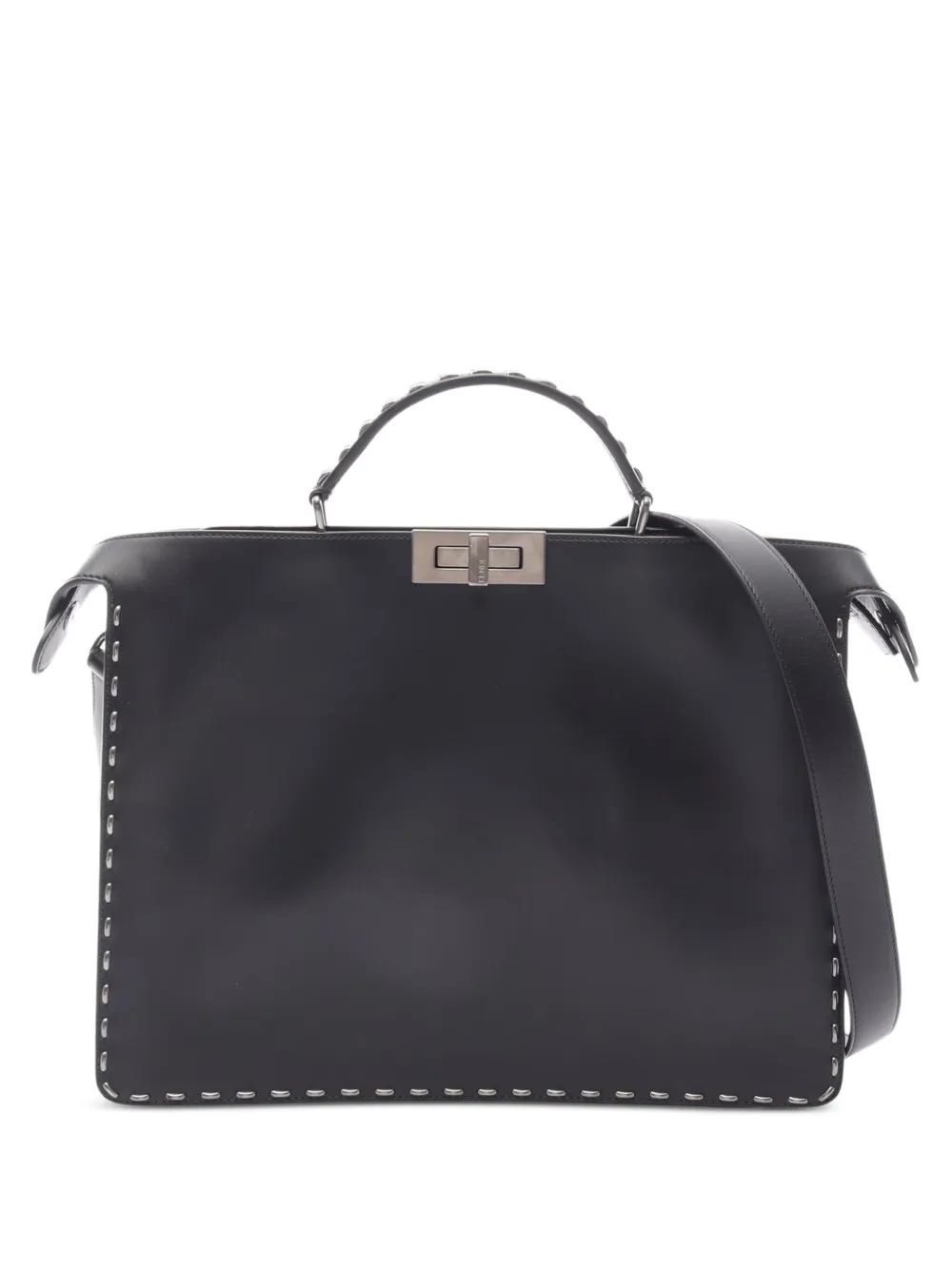 Fendi Pre-Owned 2010s Peekaboo ISeeU briefcase - Black