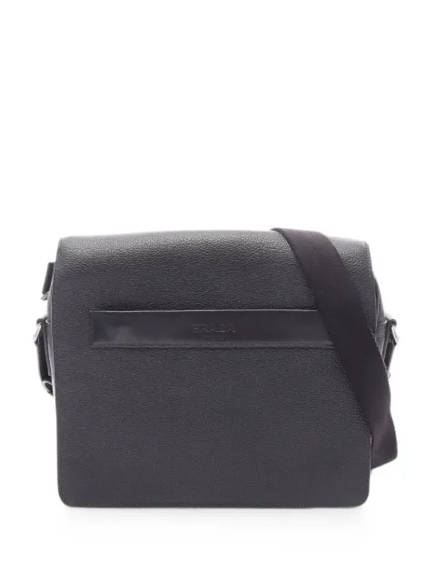 Prada Pre-Owned 2000s Toro leather shoulder bag