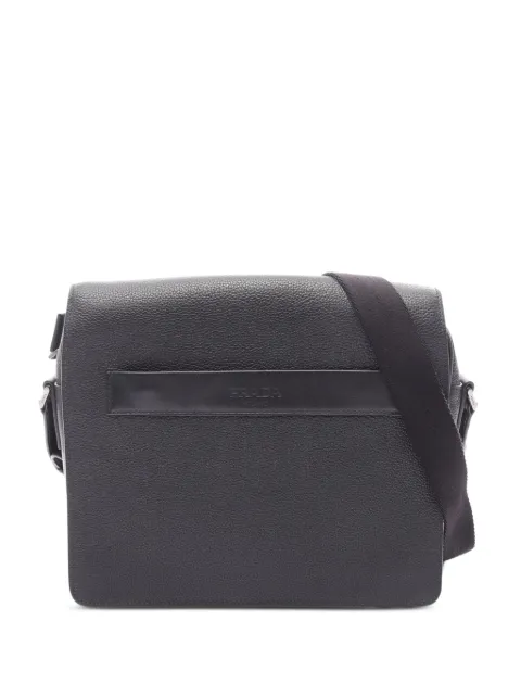 Prada Pre-Owned 2000s Toro leather shoulder bag