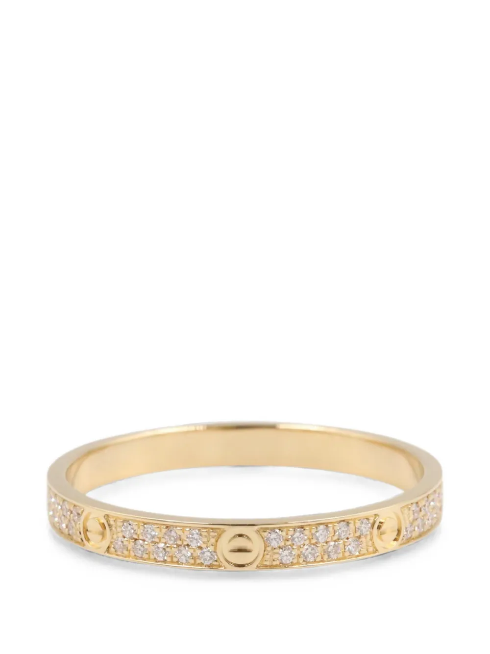 Cartier 2010s Love diamond ring - Gold