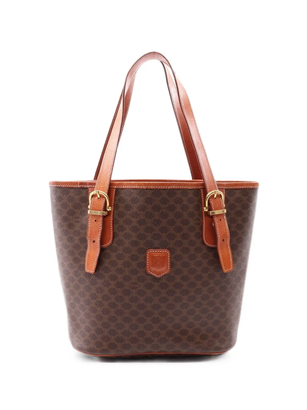 Celine Pre-Owned 2000s Macadam tote bag - Marrone