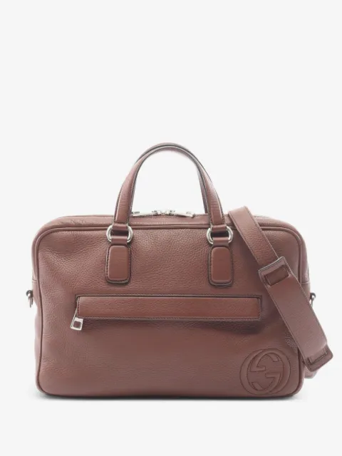 Gucci Pre-Owned porte-documents deux-en-un à logo GG (années 2010)