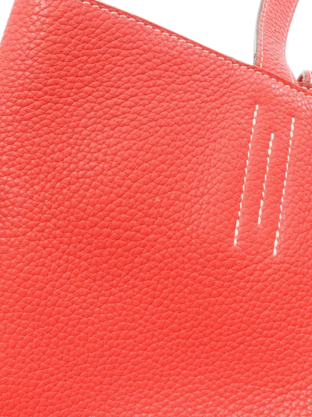 Hermès Pre-owned 2014 Double Sens 45 Leather Tote Bag in Orange, view 4