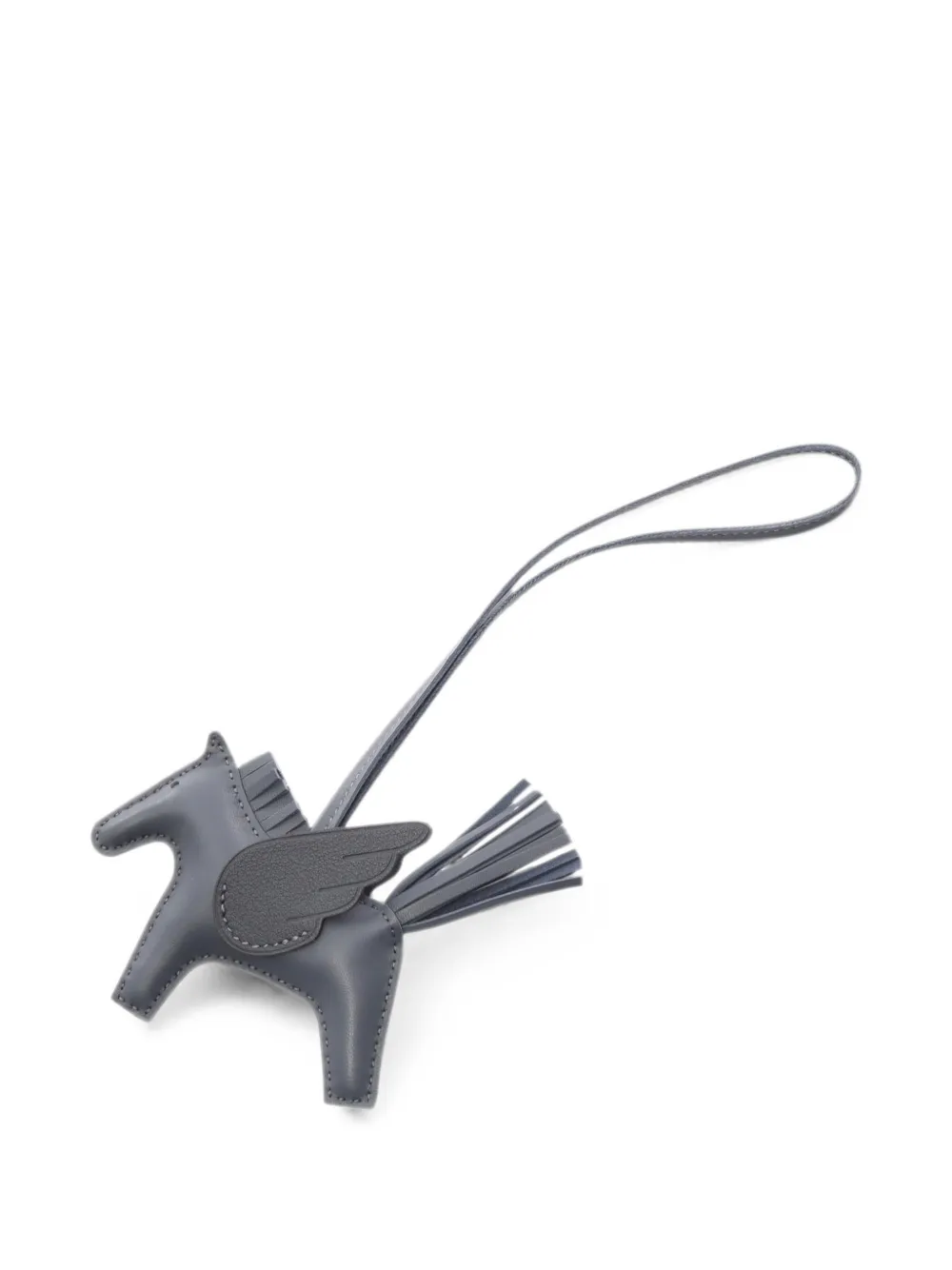 Hermès Pre-Owned 2025 PM Rodeo Pegasus bag charm - Grigio