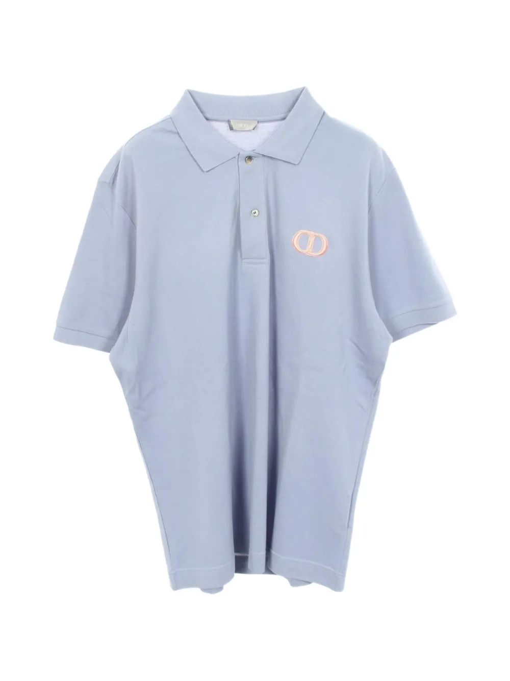 Christian Dior Pre-Owned 2010s CD logo polo shirt - Blue