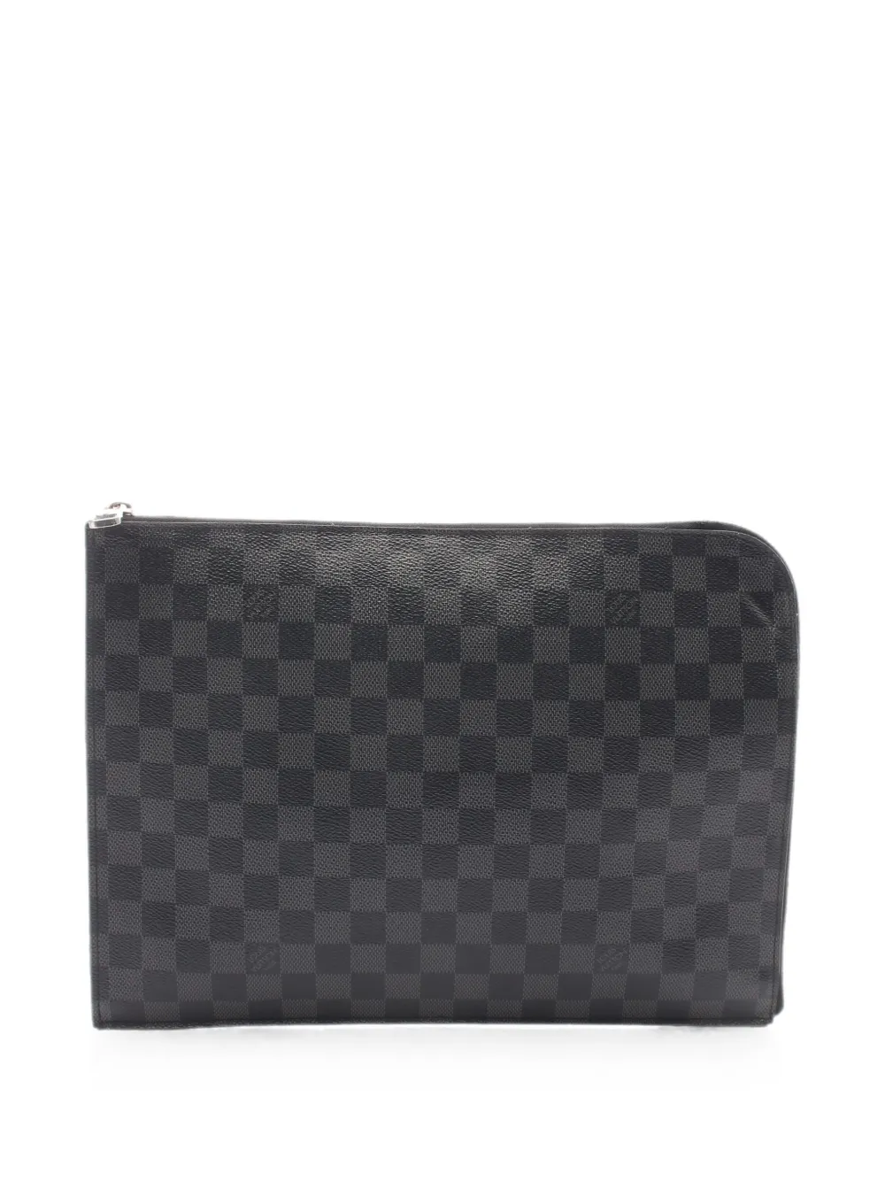 Louis Vuitton Pre-Owned 2017 GM Jules Damier Graphite pouch - Nero