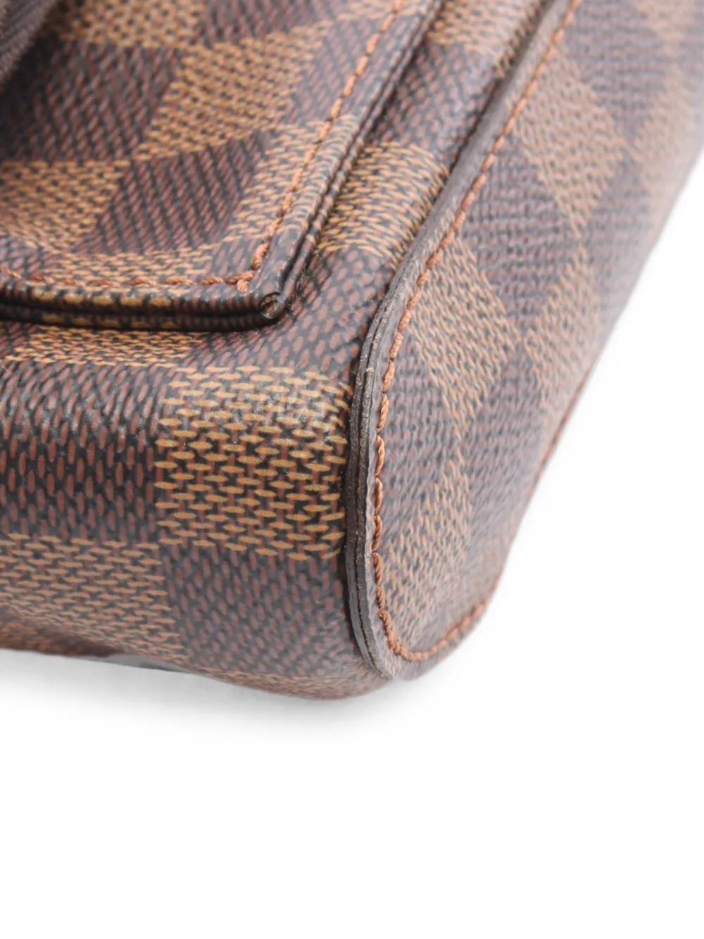 Louis Vuitton Pre-Owned 2005 Geronimos Damier Ebene heuptas Bruin