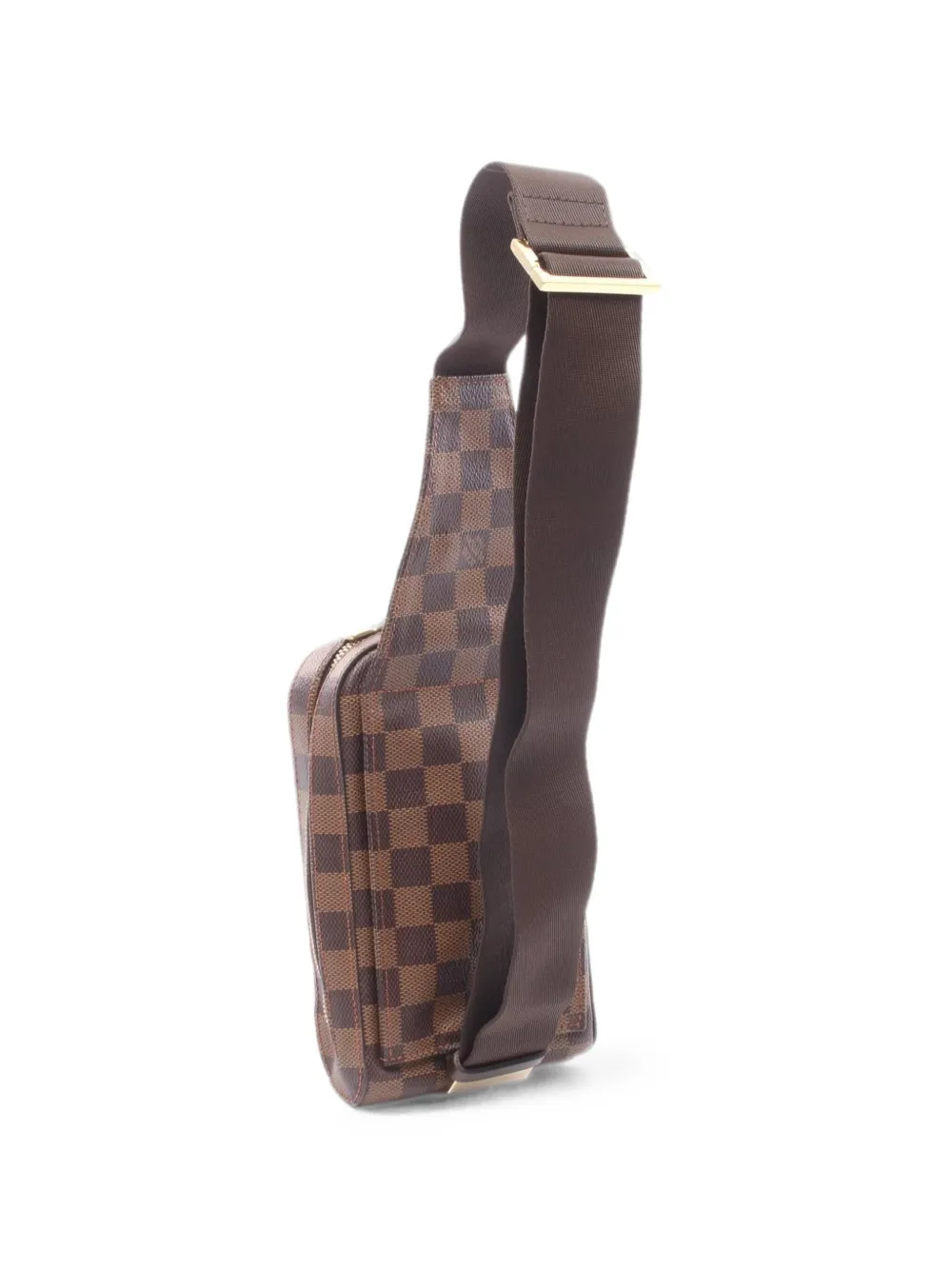 Louis Vuitton Pre-Owned 2005 Geronimos Damier Ebene heuptas Bruin