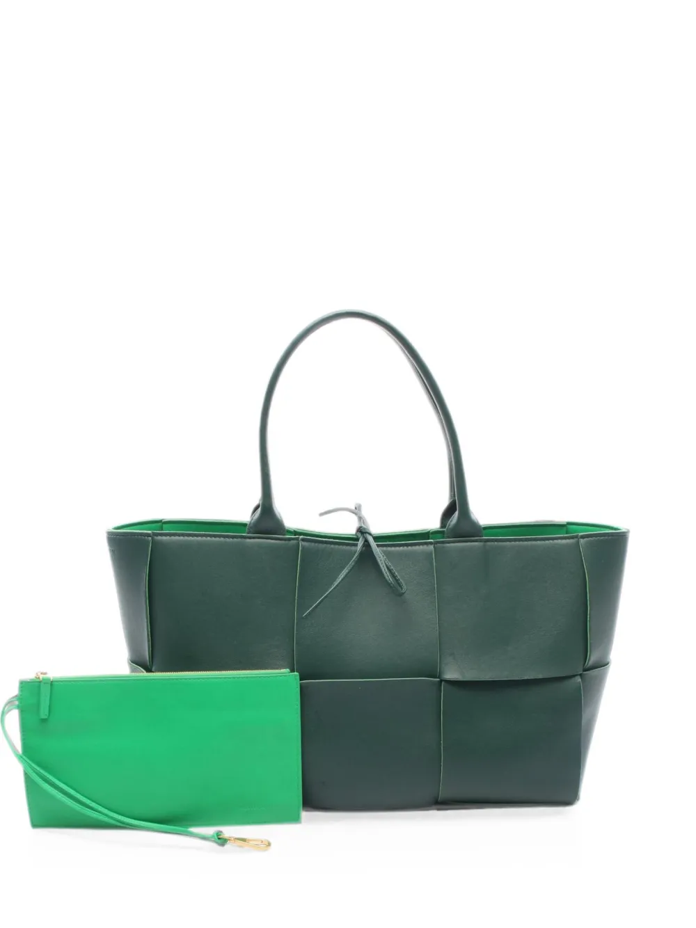 Bottega Veneta Pre-Owned 2000s large Arco tote bag - Verde
