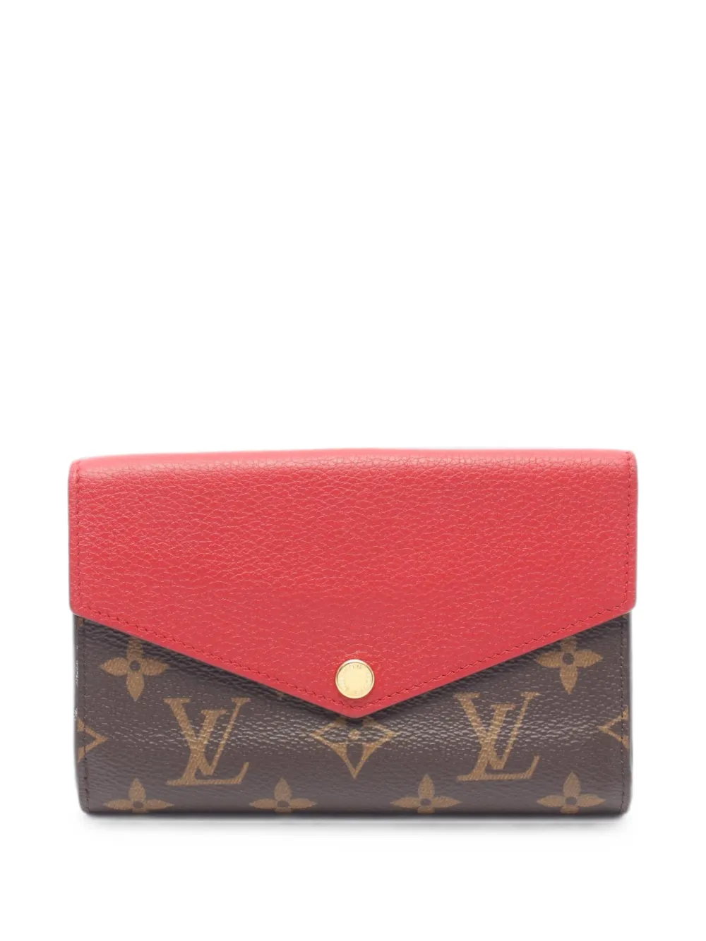 Louis Vuitton Pre-Owned 2015 Monogram Pallas wallet - Marrone