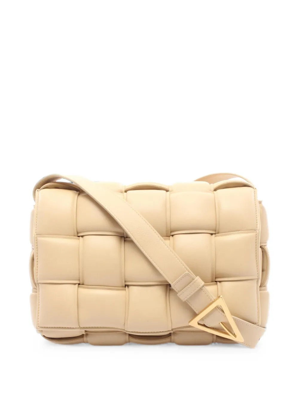 Bottega Veneta Pre-Owned 2010s Padded Cassette shoulder bag - Toni neutri