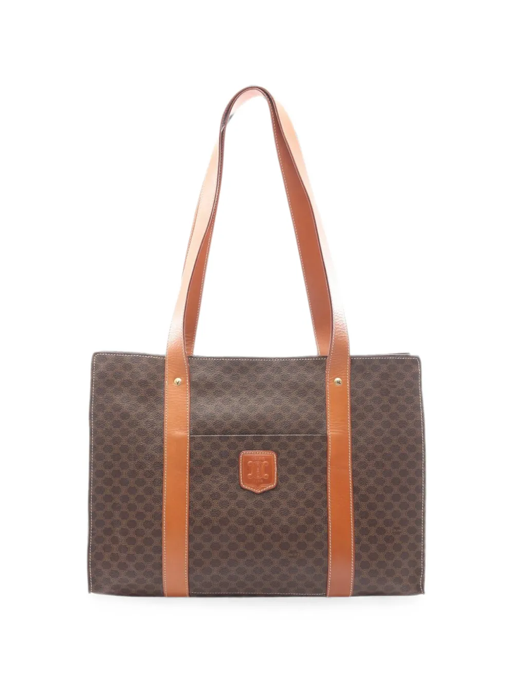 Celine Pre-Owned 2000s Macadam tote bag - Marrone