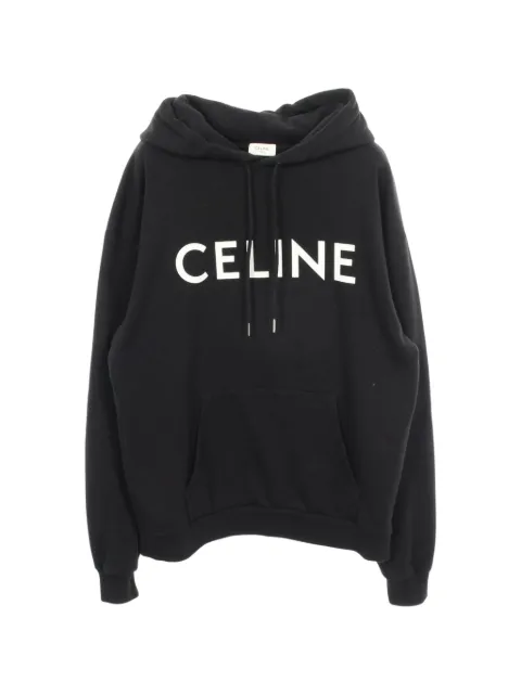 Celine Pre-Owned 2010s logo-print hoodie