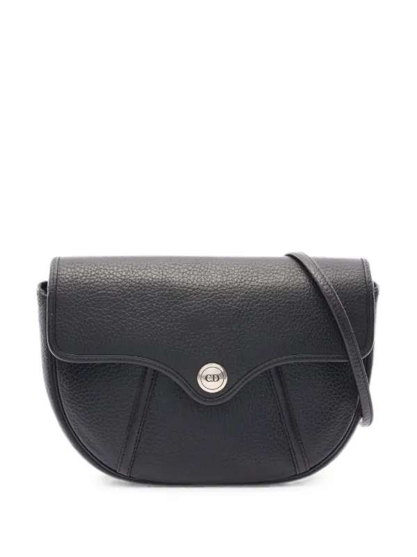Dior Pre-owned 2000s Cd-logo Cross Body Bag in Black