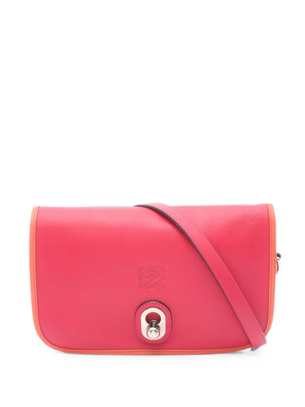 Loewe Pre-Owned 2000s Ines leather cross body bag - Rosa