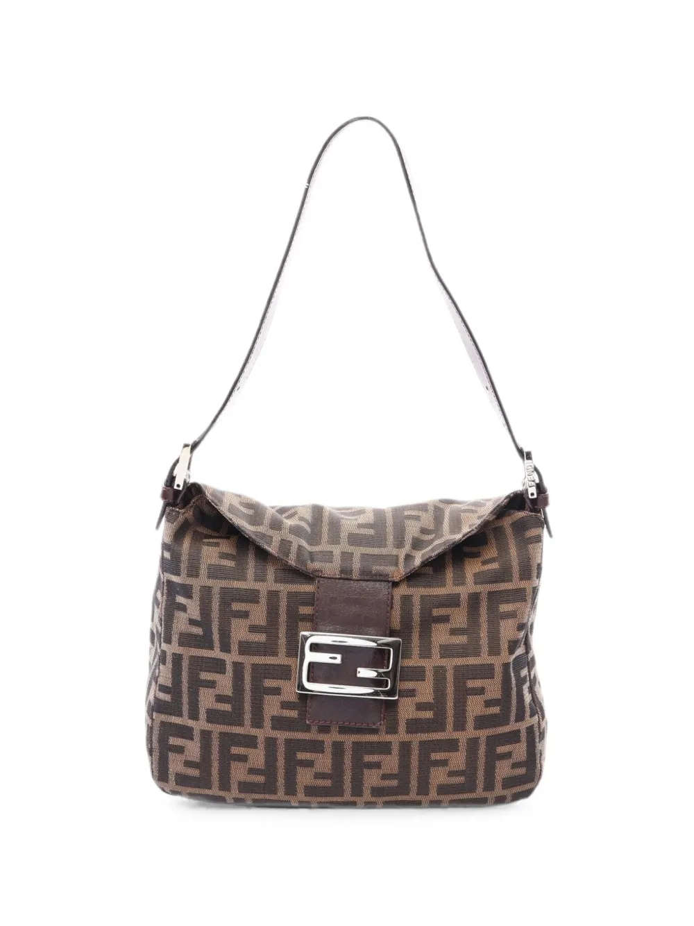 Fendi Pre-Owned 2010s Zucca shoulder bag - Toni neutri