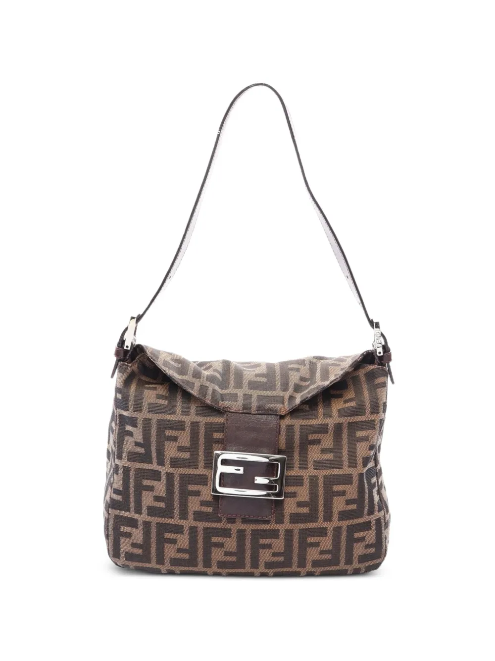 Fendi Pre-Owned 2010s Zucca shoulder bag - Neutrals