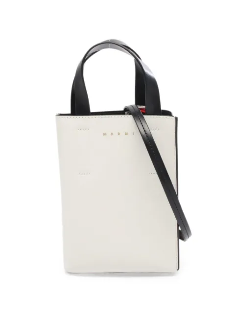 Marni Pre-Owned 2020 Museo Nano leather tote bag