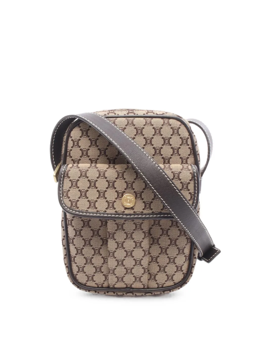 Celine Pre-Owned 2010s Macadam mini bag - Toni neutri