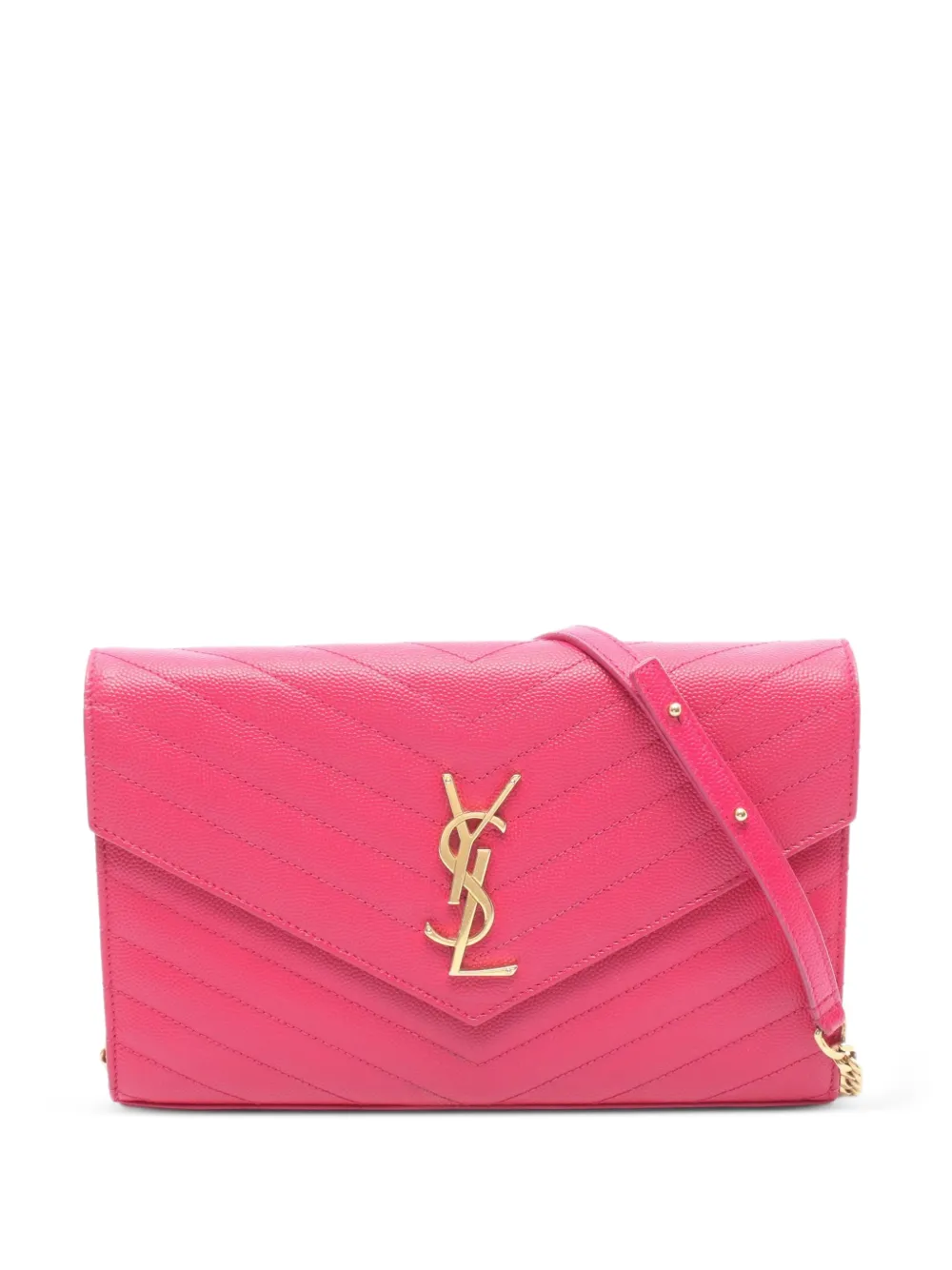 Saint Laurent Pre-Owned 2000s Cassandre Envelope cross body bag - Rosa