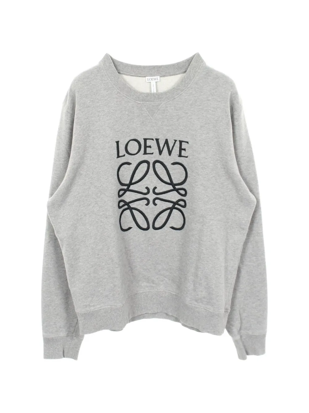 Loewe Pre-Owned 2010s Anagram embroidery sweatshirt - Grau