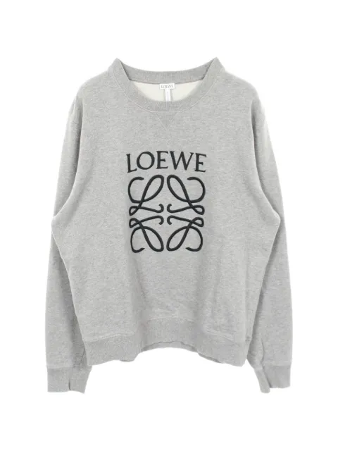 Loewe Pre-Owned 2010s Anagram embroidery sweatshirt