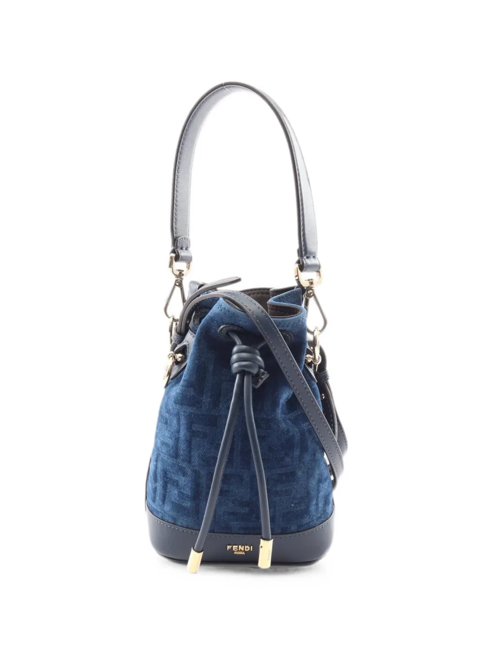 Fendi Pre-Owned 2020s mini Mon Tresor two-way handbag - Blu