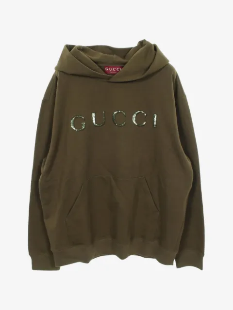Gucci Pre-Owned 2010s sequin logo hoodie
