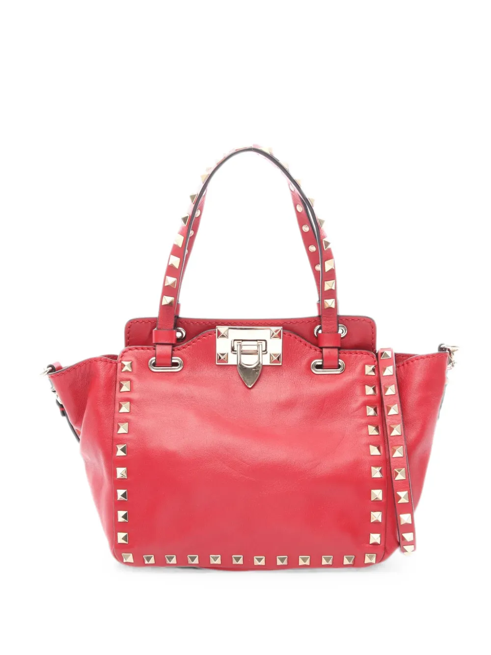 Valentino Garavani Pre-Owned 2000s Rockstud handbag - Rosso