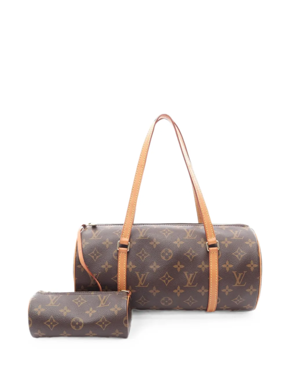 Louis Vuitton Pre-Owned 2003 30 Papillon Monogram Boston bag - Braun