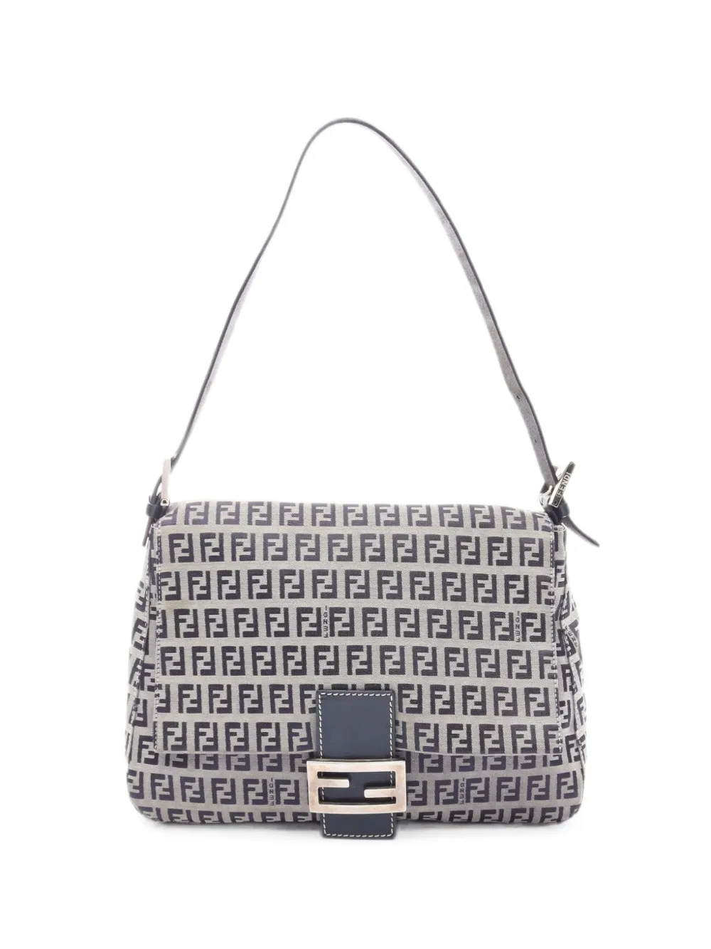 Fendi Pre-Owned 2010s Zucchino Mamma Baguette shoulder bag - Grigio