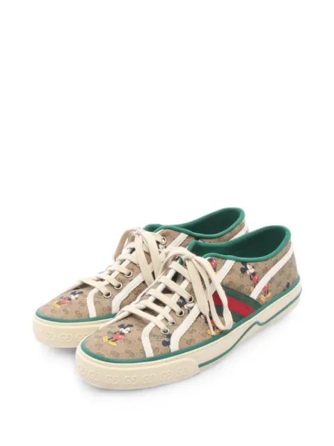Gucci Pre-Owned x Disney 2010s Tennis 1977 Mickey Mouse sneakers