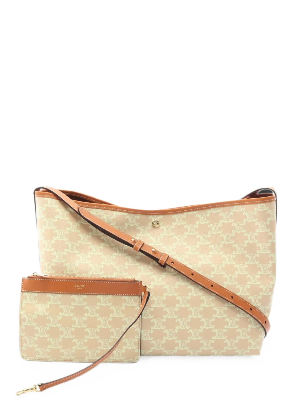 Celine Pre-Owned 2020s Soft Shopper shoulder bag - Toni neutri