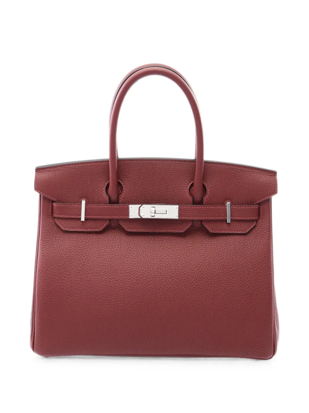 Hermès Pre-Owned 2026 30 Birkin leather tote bag - Rosso