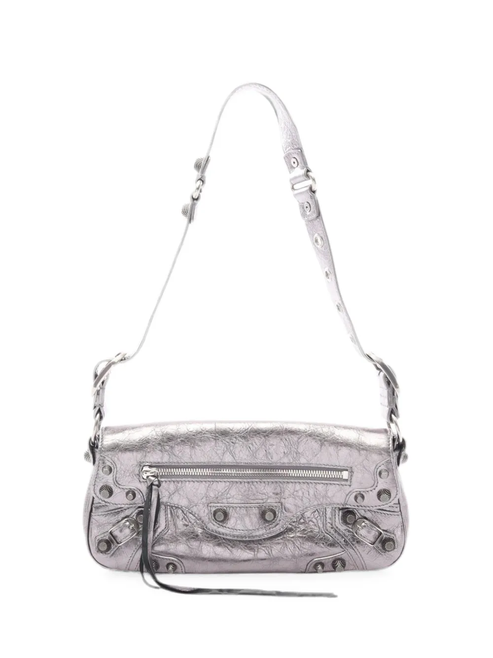 Balenciaga Pre-Owned 2010s Le Cagoule shoulder bag - Argento