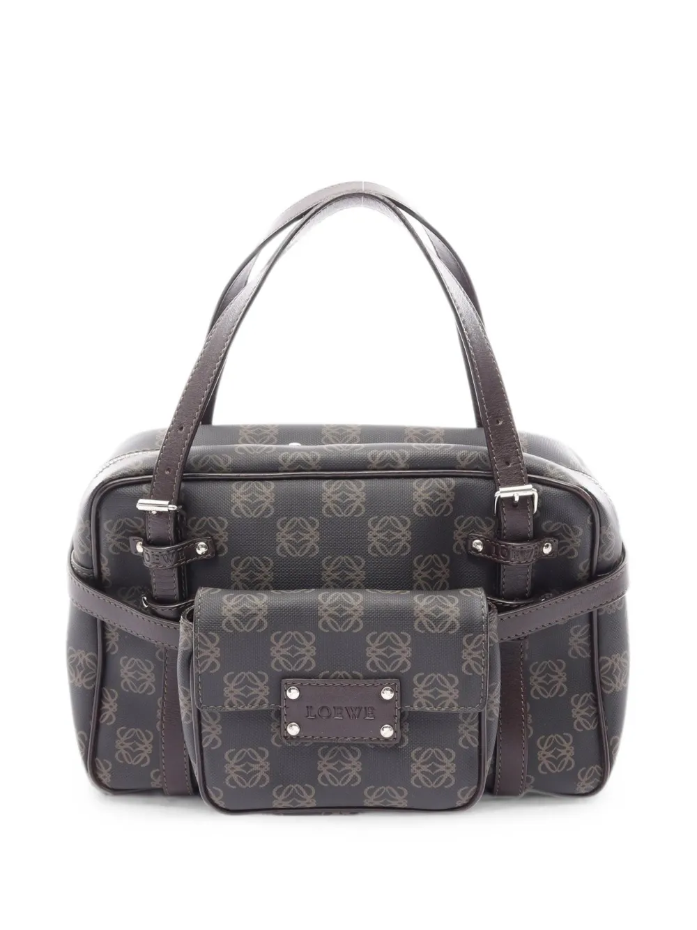 Loewe Pre-Owned 2000s Anagram handbag - Braun