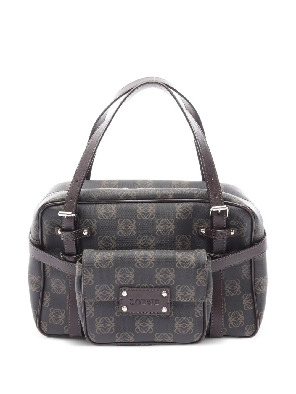 Loewe Pre-Owned 2000s Anagram handbag - Braun