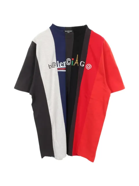 Balenciaga Pre-Owned 2010s Cut-Up Rebuilding T-shirt