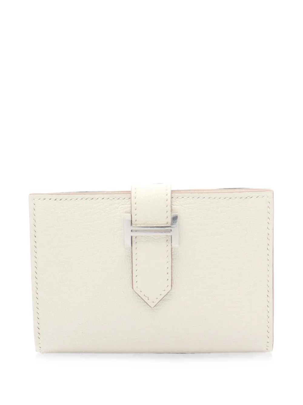 Hermès Pre-Owned 2023 Bearn card case - Bianco