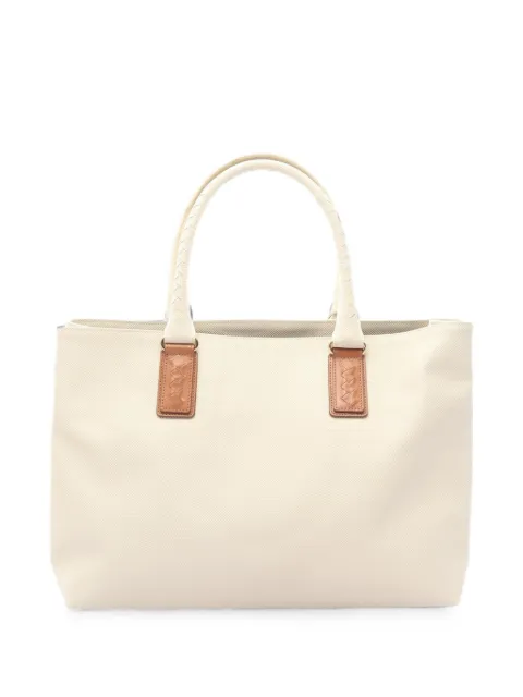 Bottega Veneta Pre-Owned 2000s Marco Polo Intreccio Jet tote bag