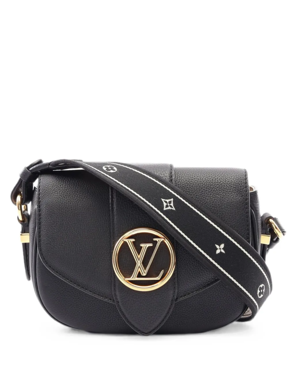 Louis Vuitton Pre-Owned 2010s LV Pont 9 mini shoulder bag - Nero